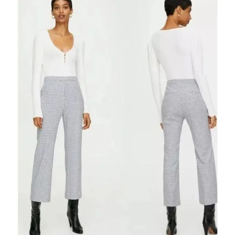 Wilfred Aritzia Gingham pants